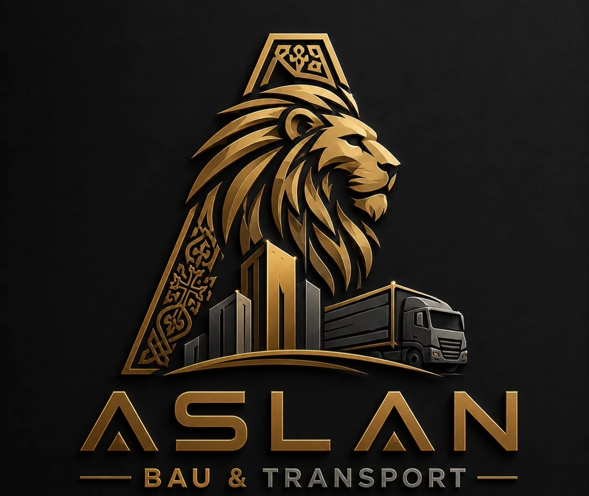 Aslan Bau & Transport Logo